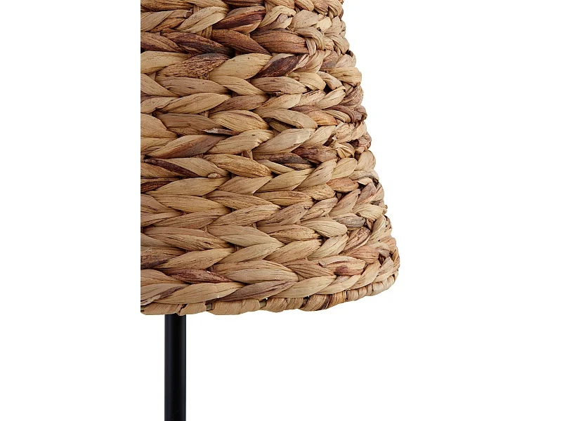 Lampe de table en fibres naturelles