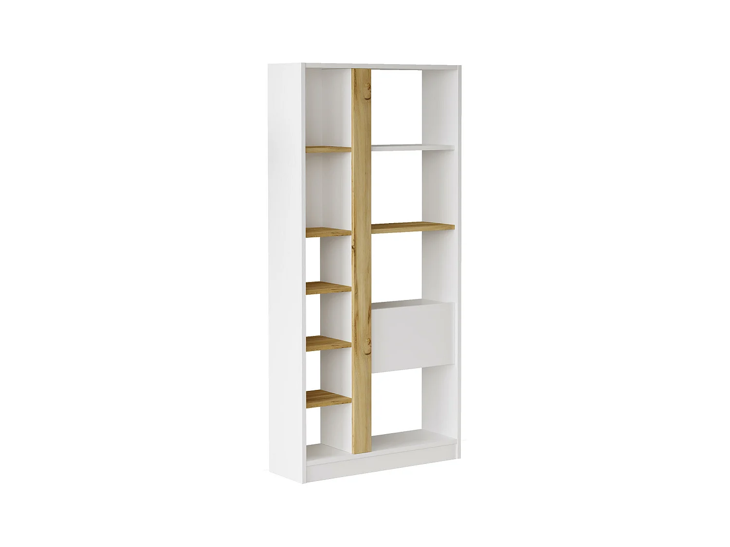 Vitrine LUVIO SC76 76x25x160 Blanc