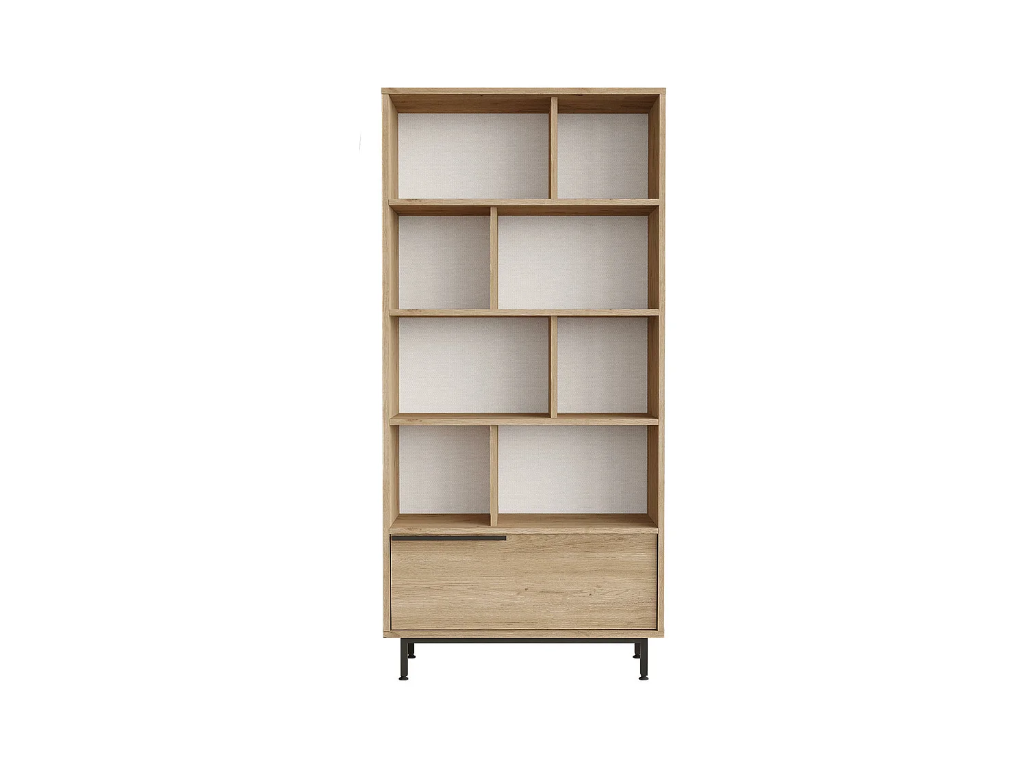 Vitrine OCEAN SC84 1D 84x30x176 Naturel