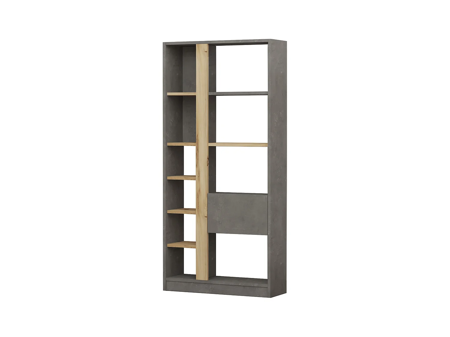 Vitrine LUVIO SC76 76x25x160 Gris