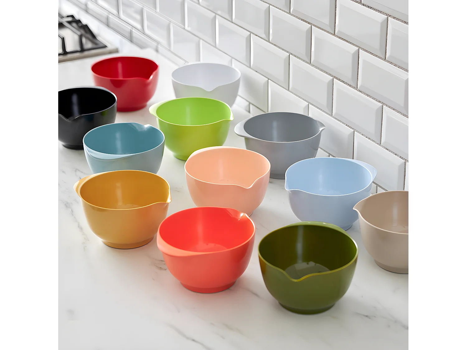 Bol à mélanger Margrethe Vert Nordic 1,5L