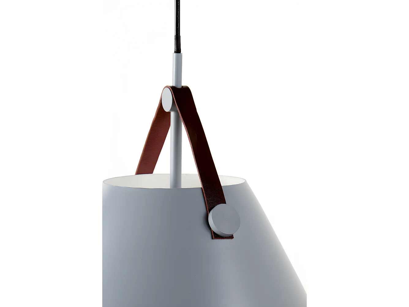 Plafonnier en métal argent