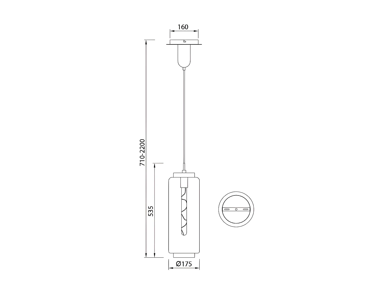 Suspension small Jarras