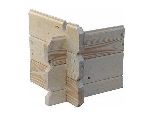 Abri de jardin en bois - 8m2 - 3x3m - Ep. 28mm - Couleur: naturel - DOM665 - ALTANKA