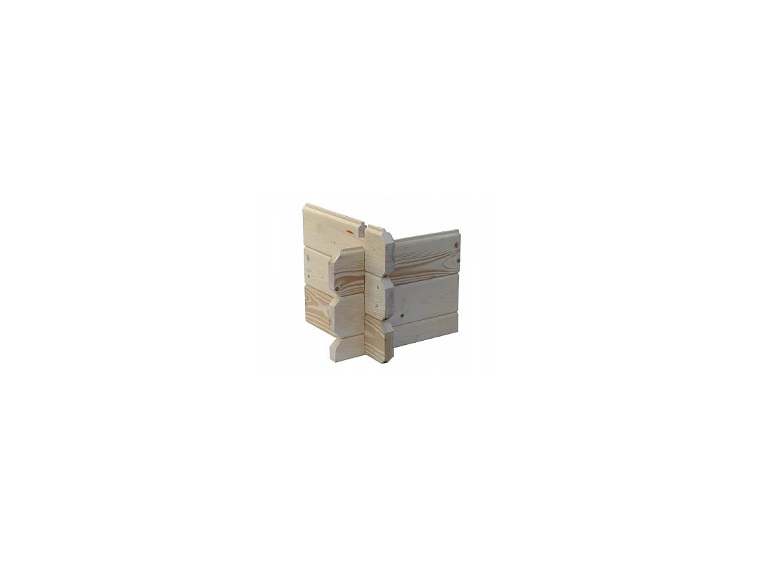 Abri de jardin en bois - 8m2 - 3x3m - Ep. 28mm - Couleur: naturel - DOM665 - ALTANKA