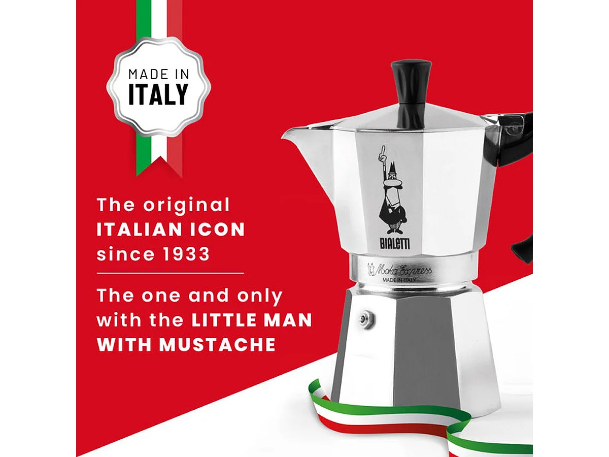 Cafetiere 18 tasses moka express