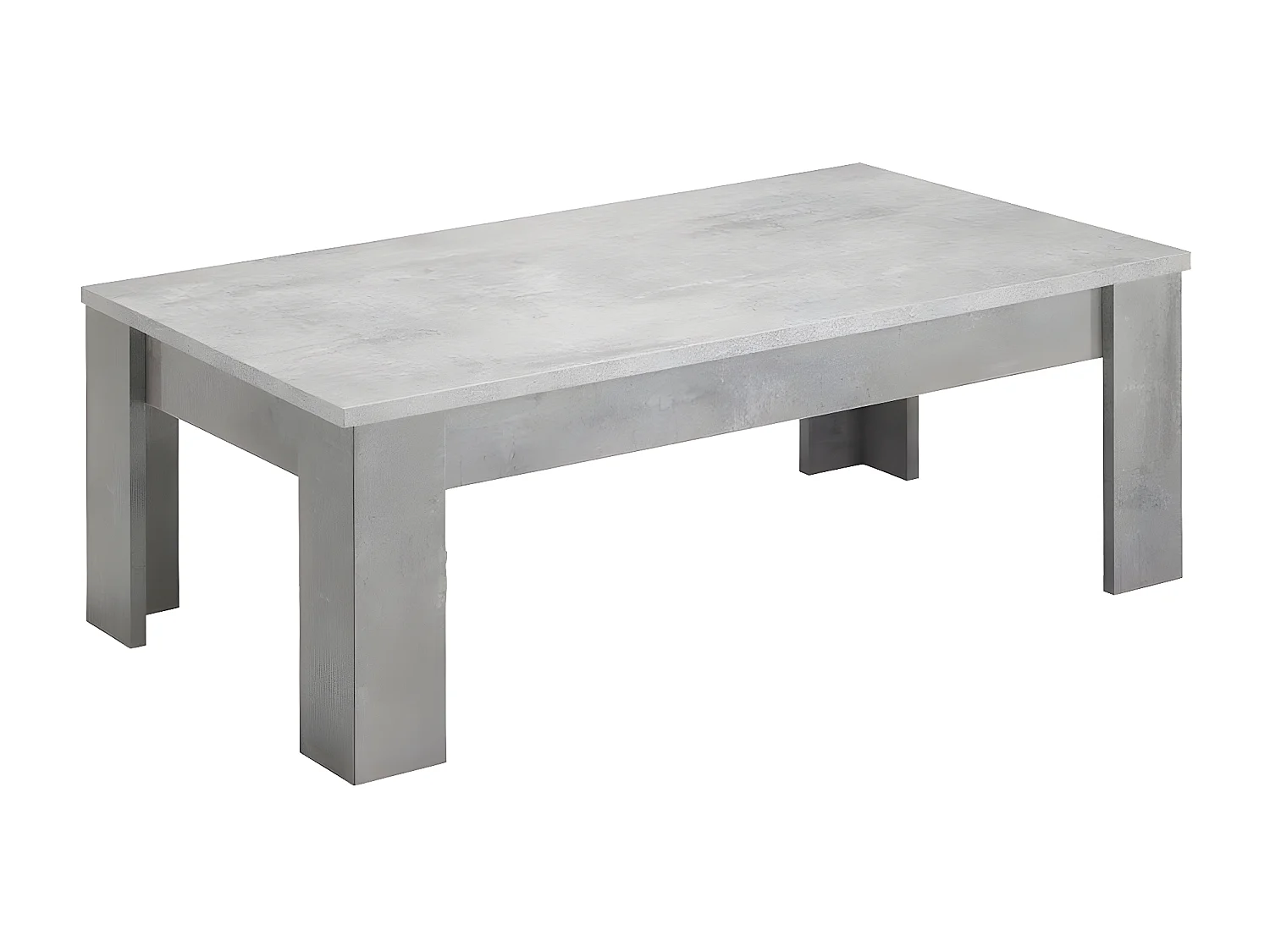 CLARK - Ensemble Salon Effet Marbre Meuble TV + Table Basse