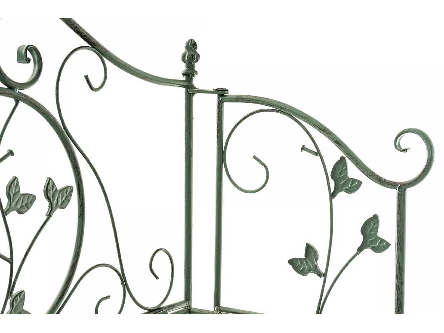 Étagères sur pied - Métal - 60 x 33 x 158cm - Vert antique - Arona