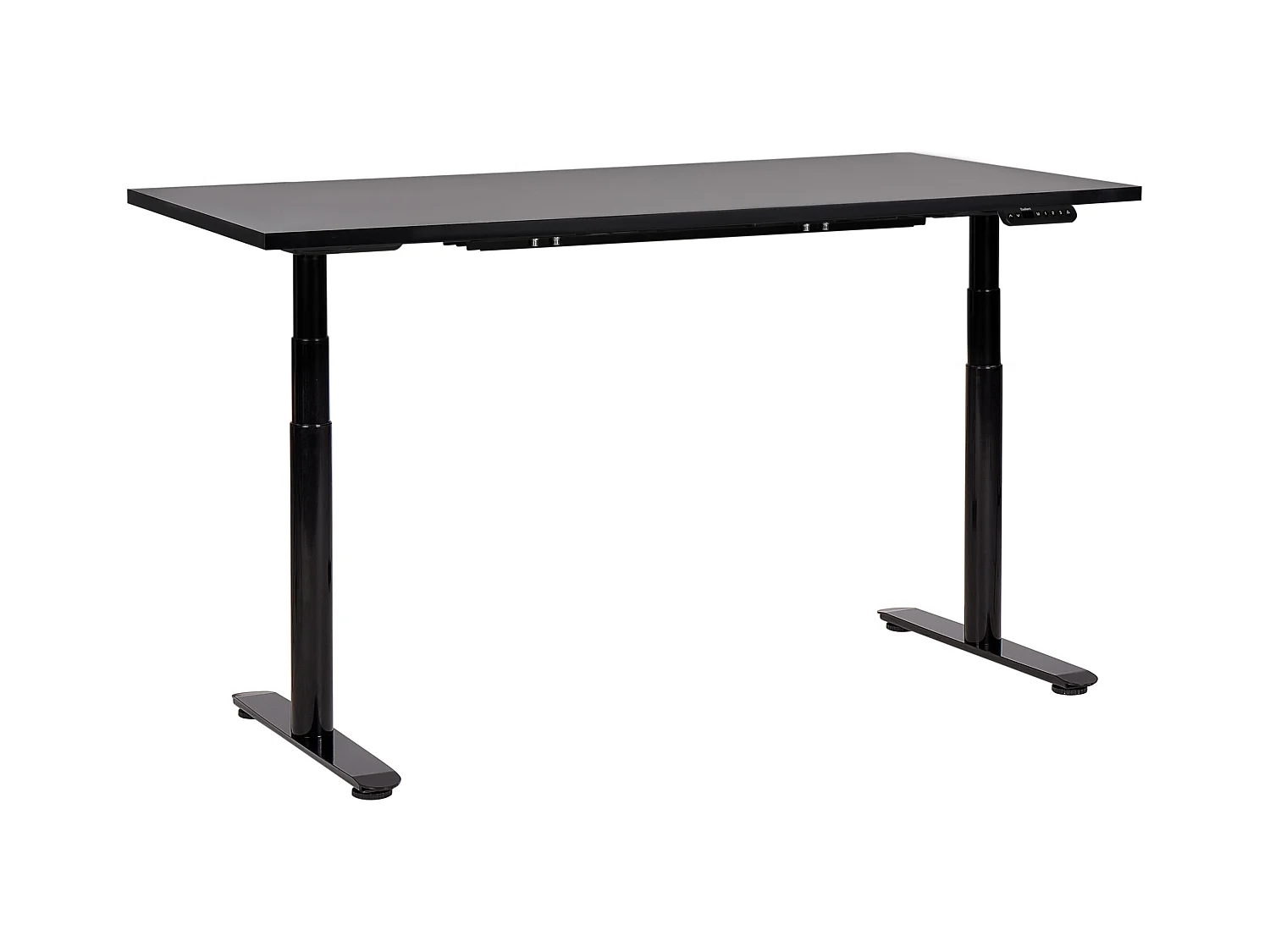 Bureau elektrisch verstelbaar zwart 160 x 72 cm DESTINAS