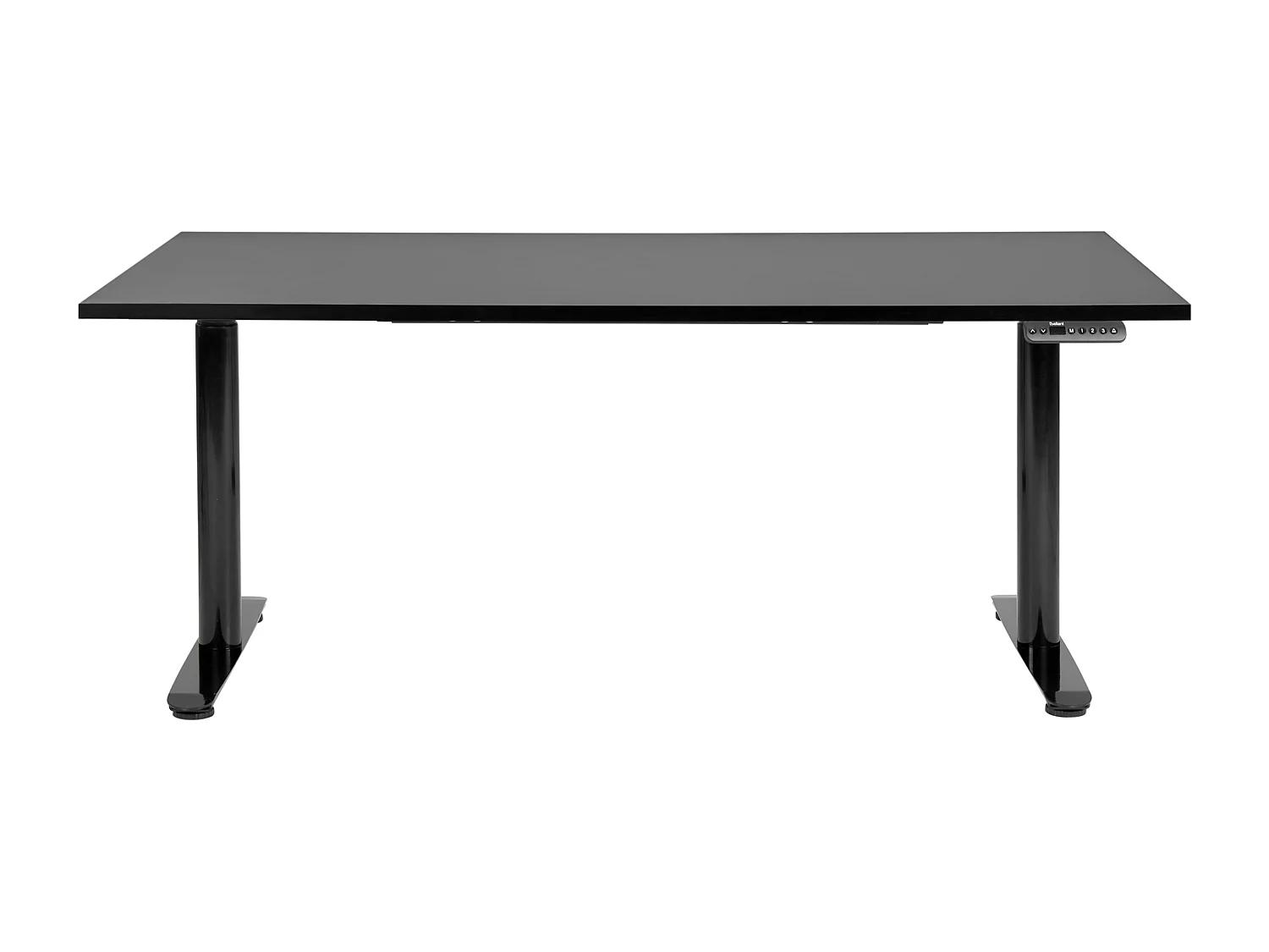 Bureau réglable en hauteur électriquement DESTINAS Noir 160 cm 72 cm