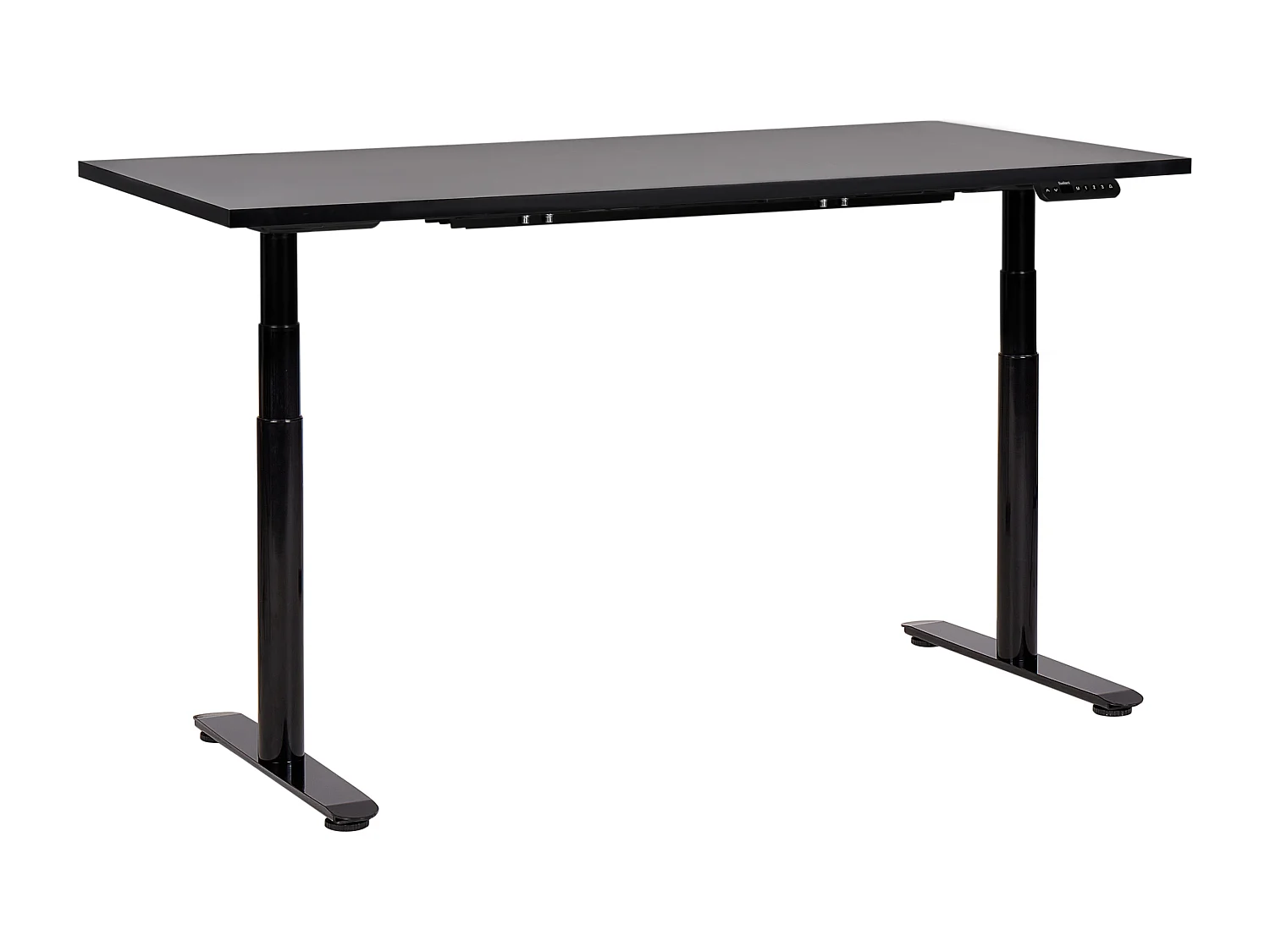 Bureau réglable en hauteur électriquement DESTINAS Noir 160 cm 72 cm