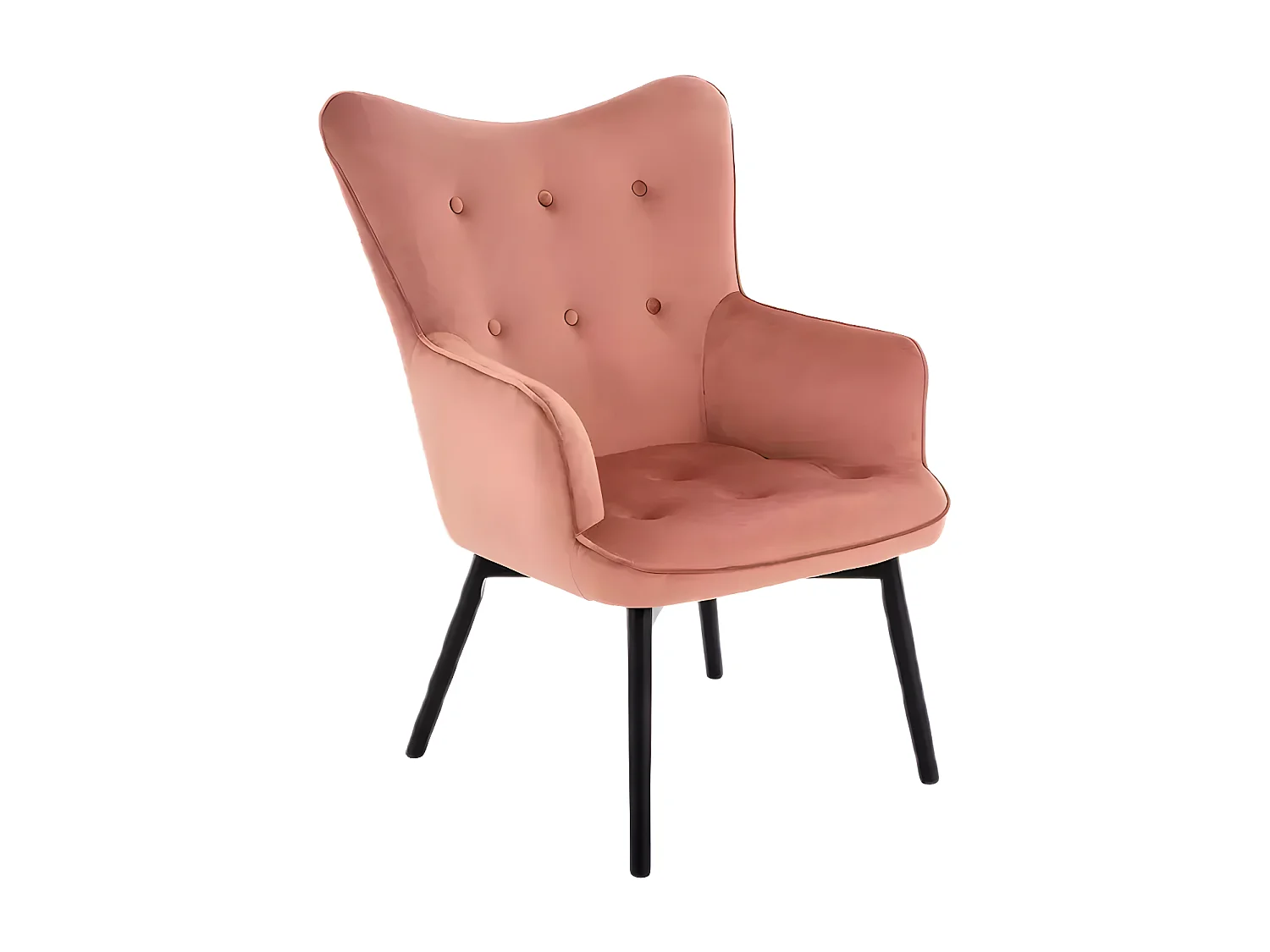 Relax Sessel Carmen/Samtstoff/Pink