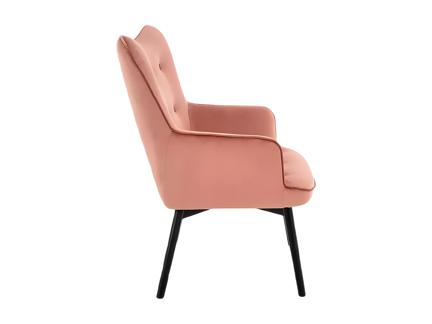 Relax Sessel Carmen/Samtstoff/Pink