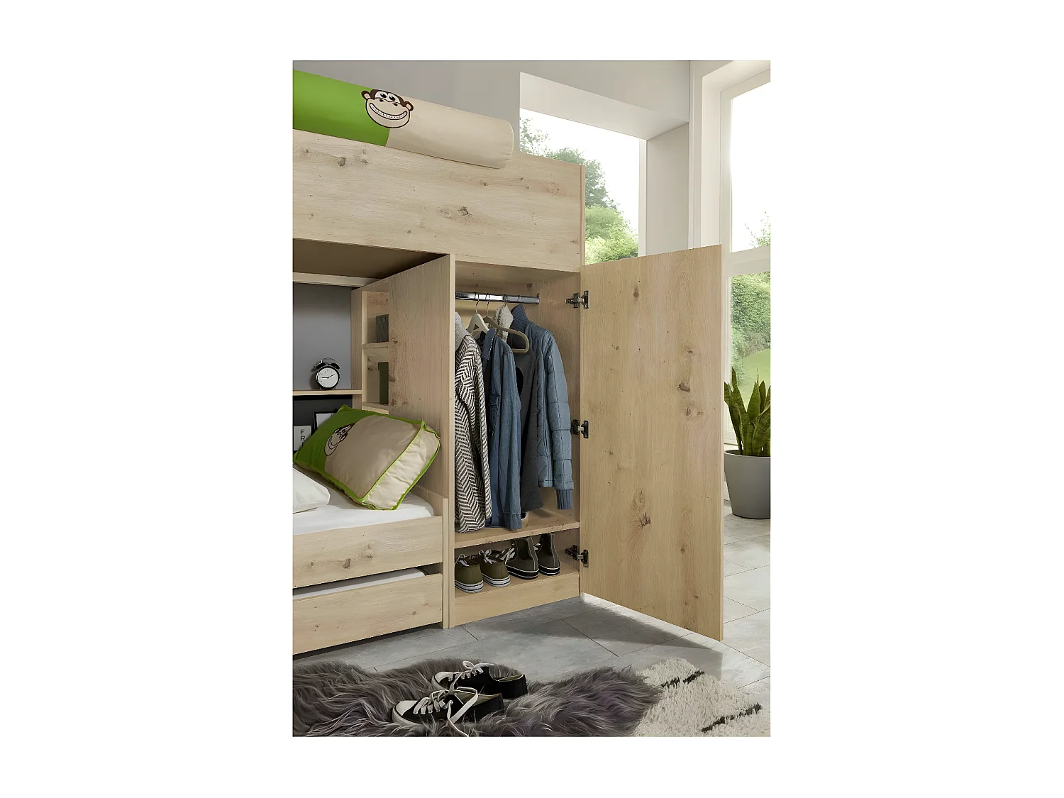 Letto  Sinna (90x200)/Artisan/Marrone