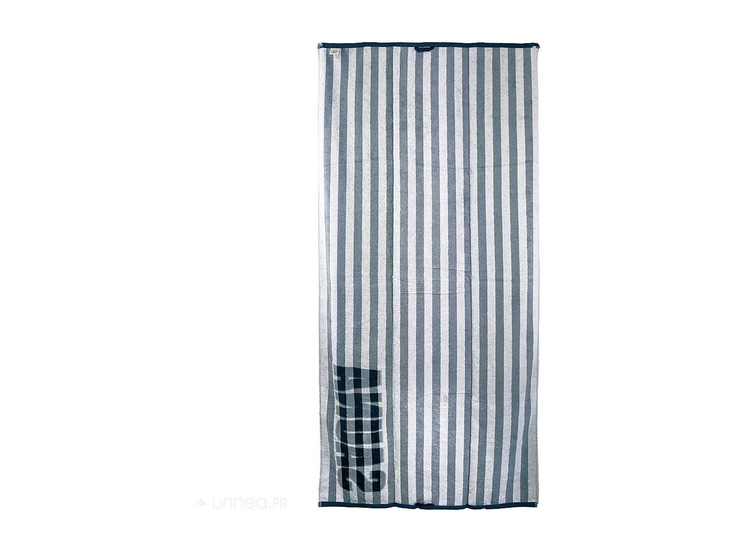 Drap de bain 85x200 cm collection SAUNA EFFICIENCE majuscule bleu