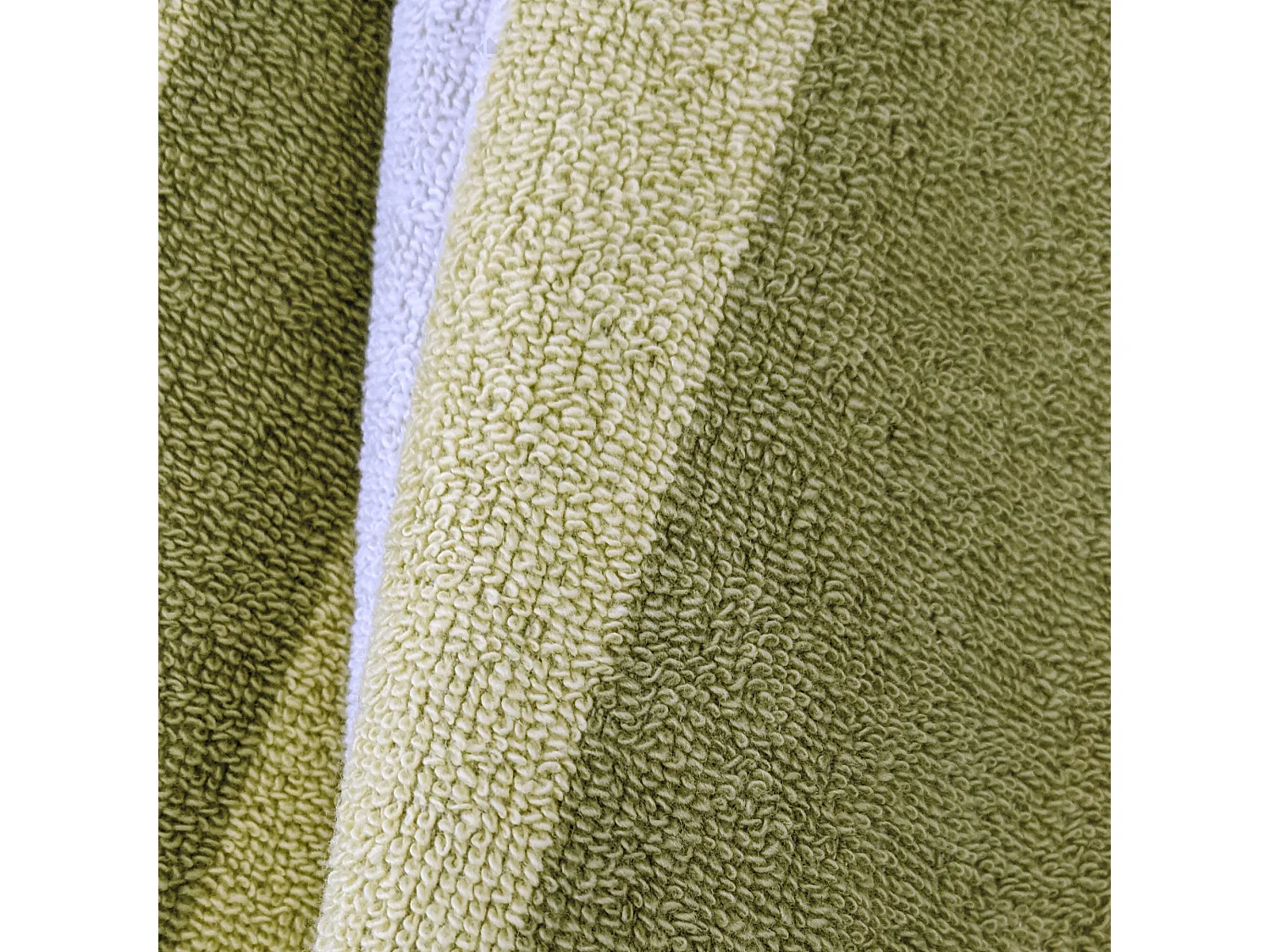 Drap de bain 85x200 cm collection SAUNA EFFICIENCE minuscule vert