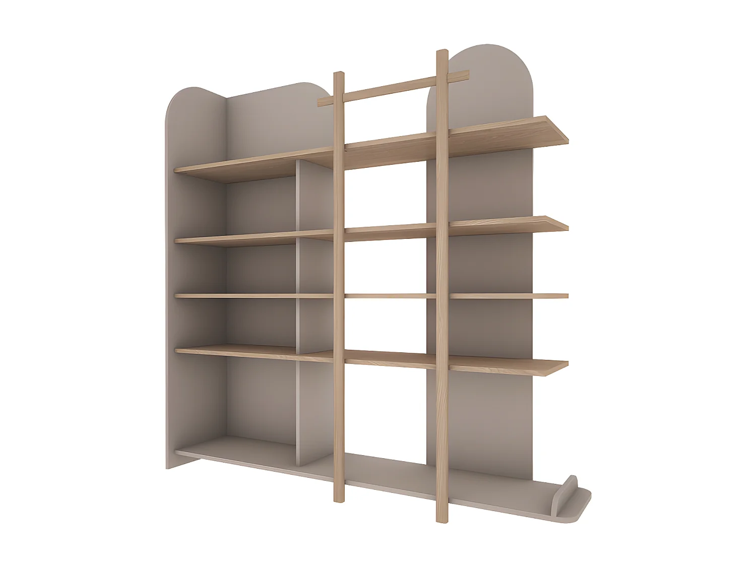 Bibliothèque Bloom - Cachemire et Bois