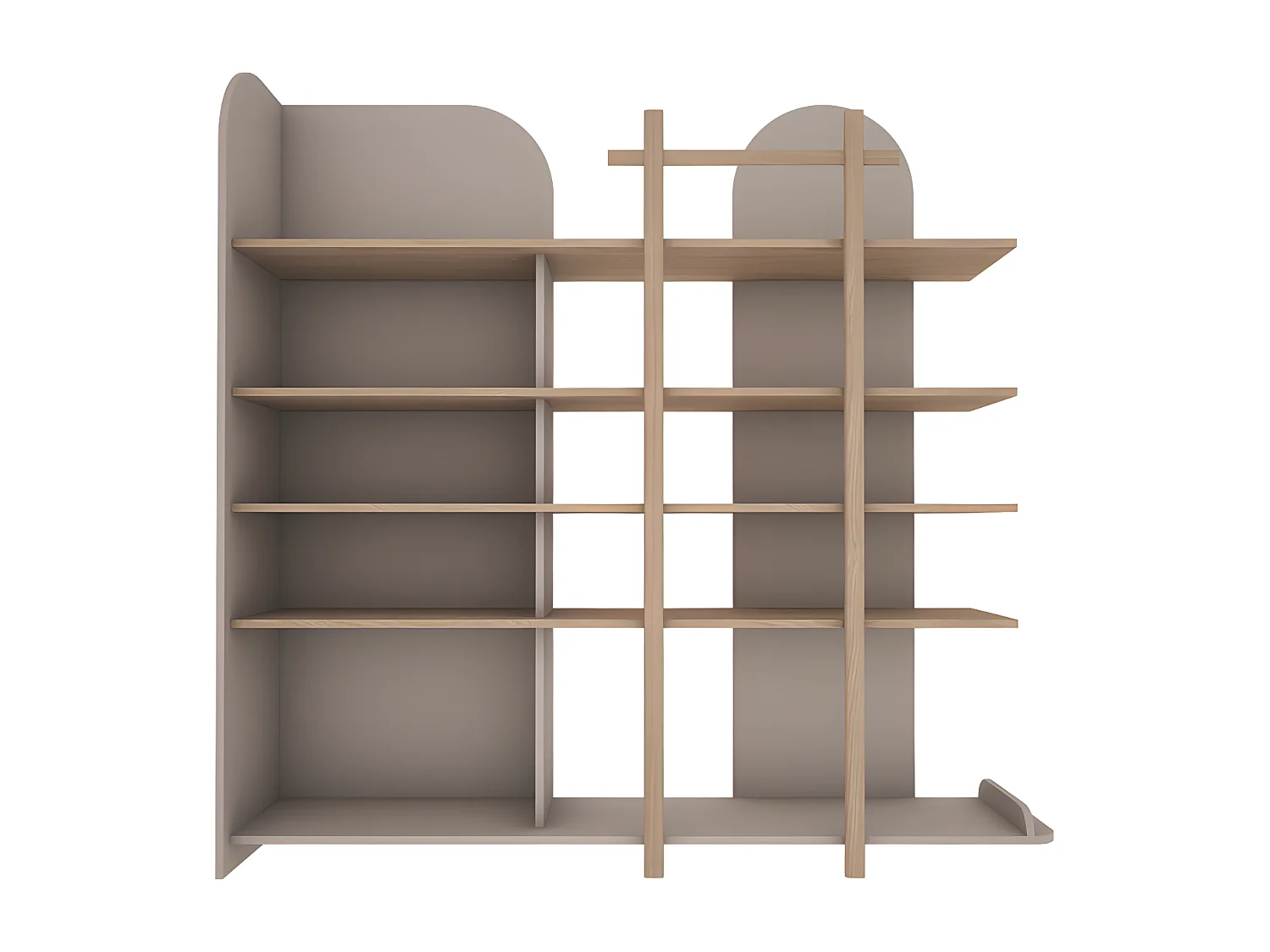 Bibliothèque Bloom - Cachemire et Bois