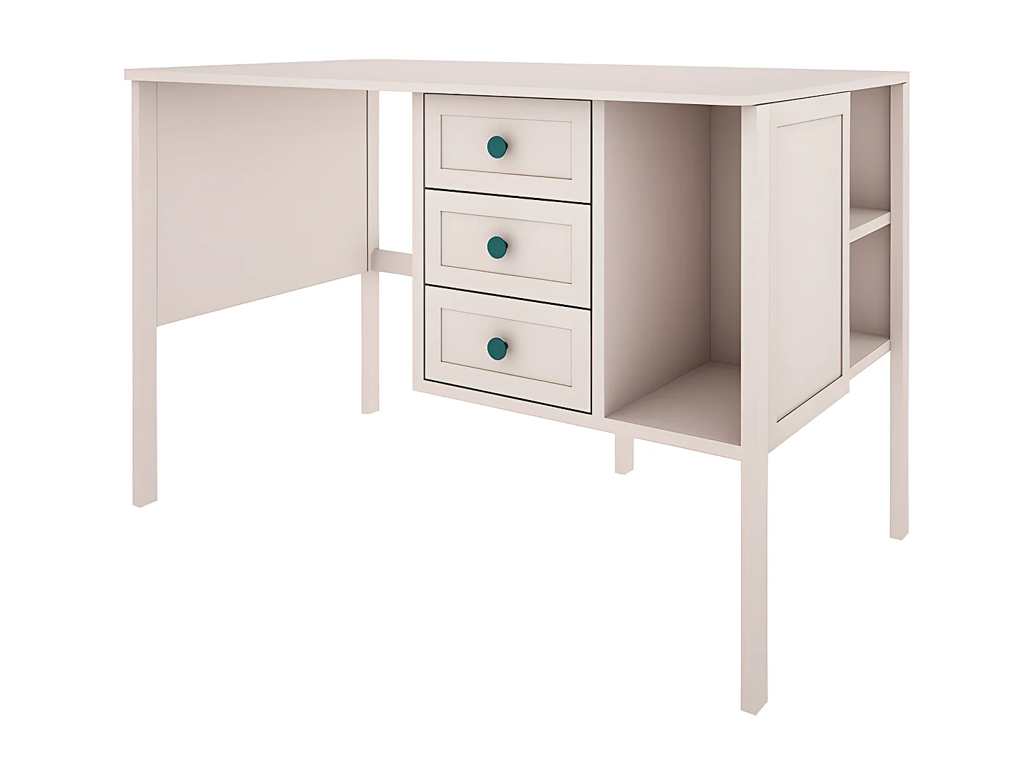 Bureau 3 tiroirs Gabriel - Cachemire