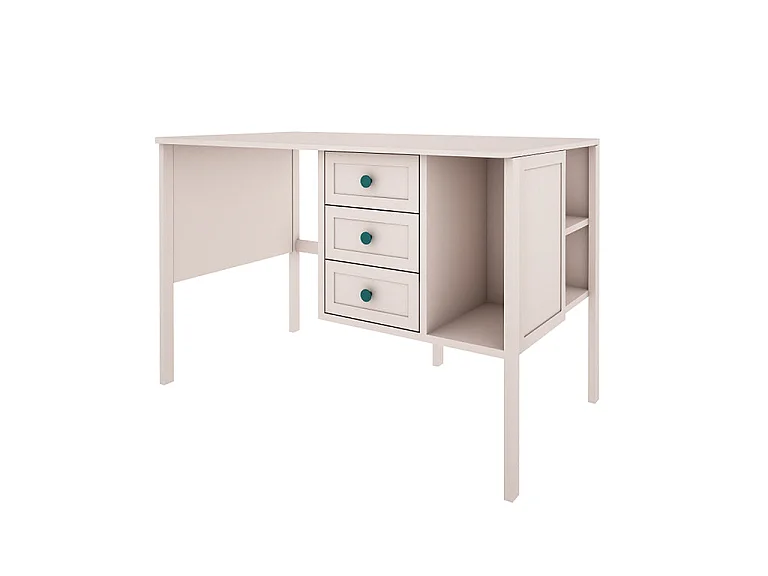 Skrivebord 3 skuffer Wood Luck Gabriel Cachemire