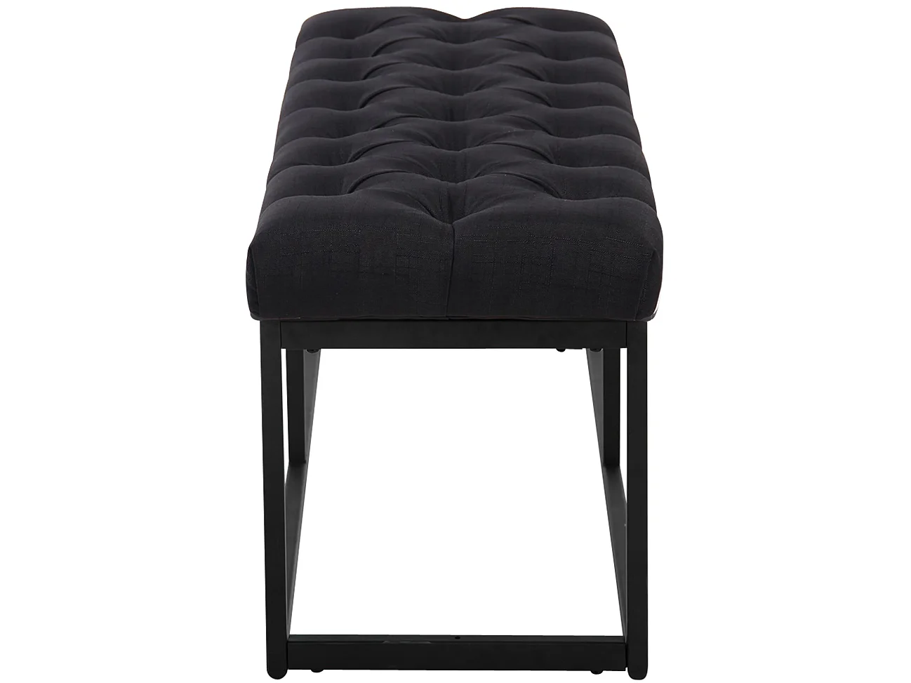 Banquette - Tissu - Noir - Amun