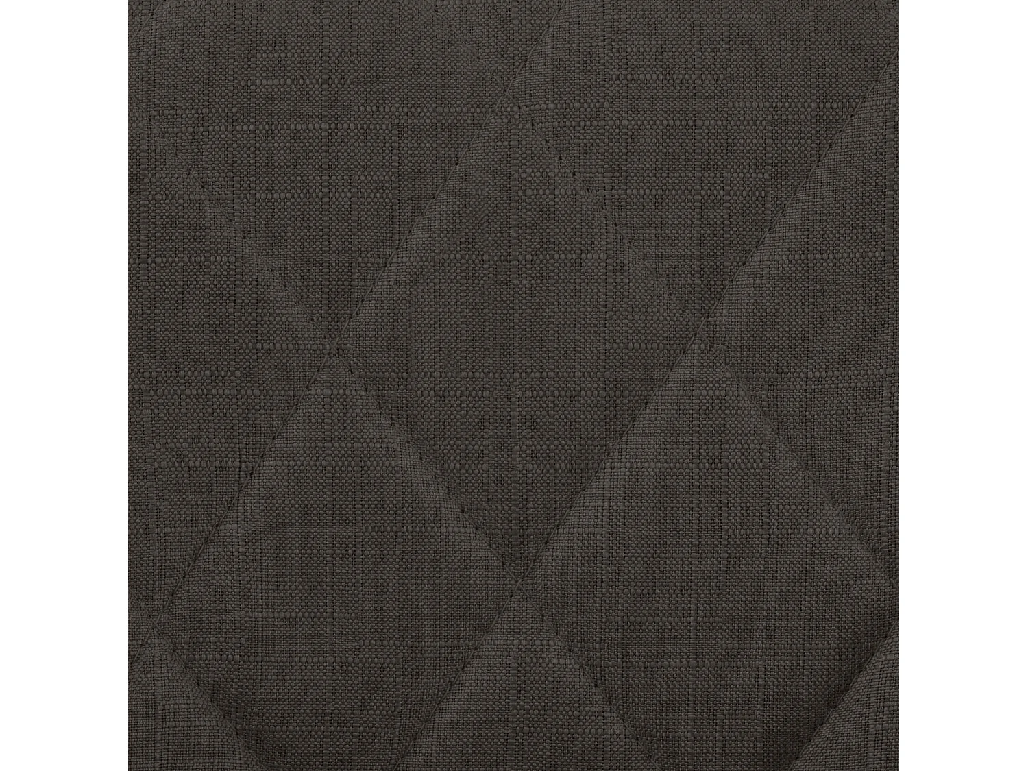 Tabouret de bar - Tissu & Noir - Gris foncé - Lazio