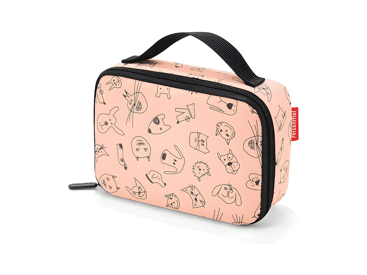 Sac isotherme enfant Rose chat et chien