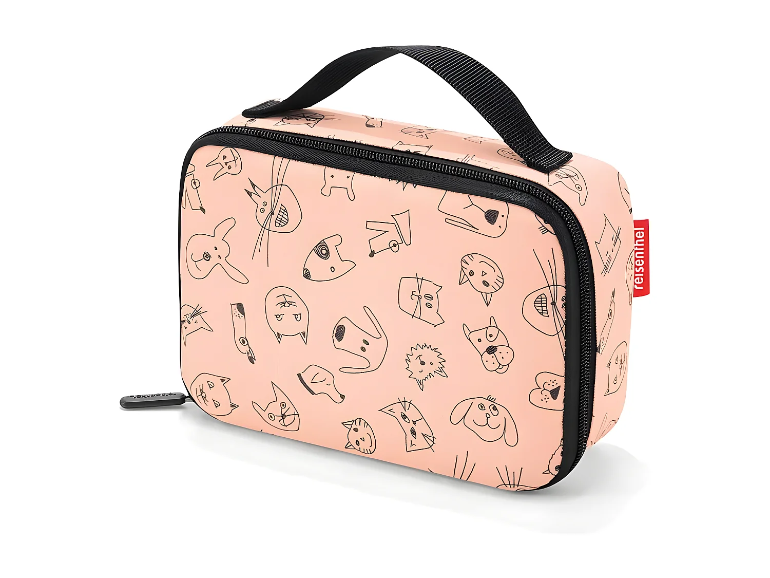 Sac isotherme enfant Rose chat et chien