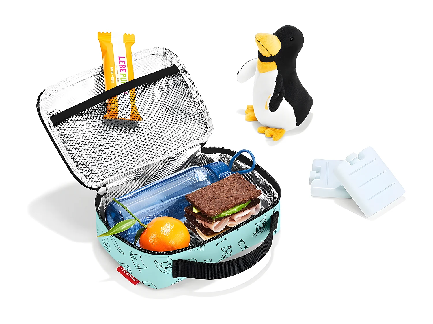 Sac isotherme enfant Mint chat et chien