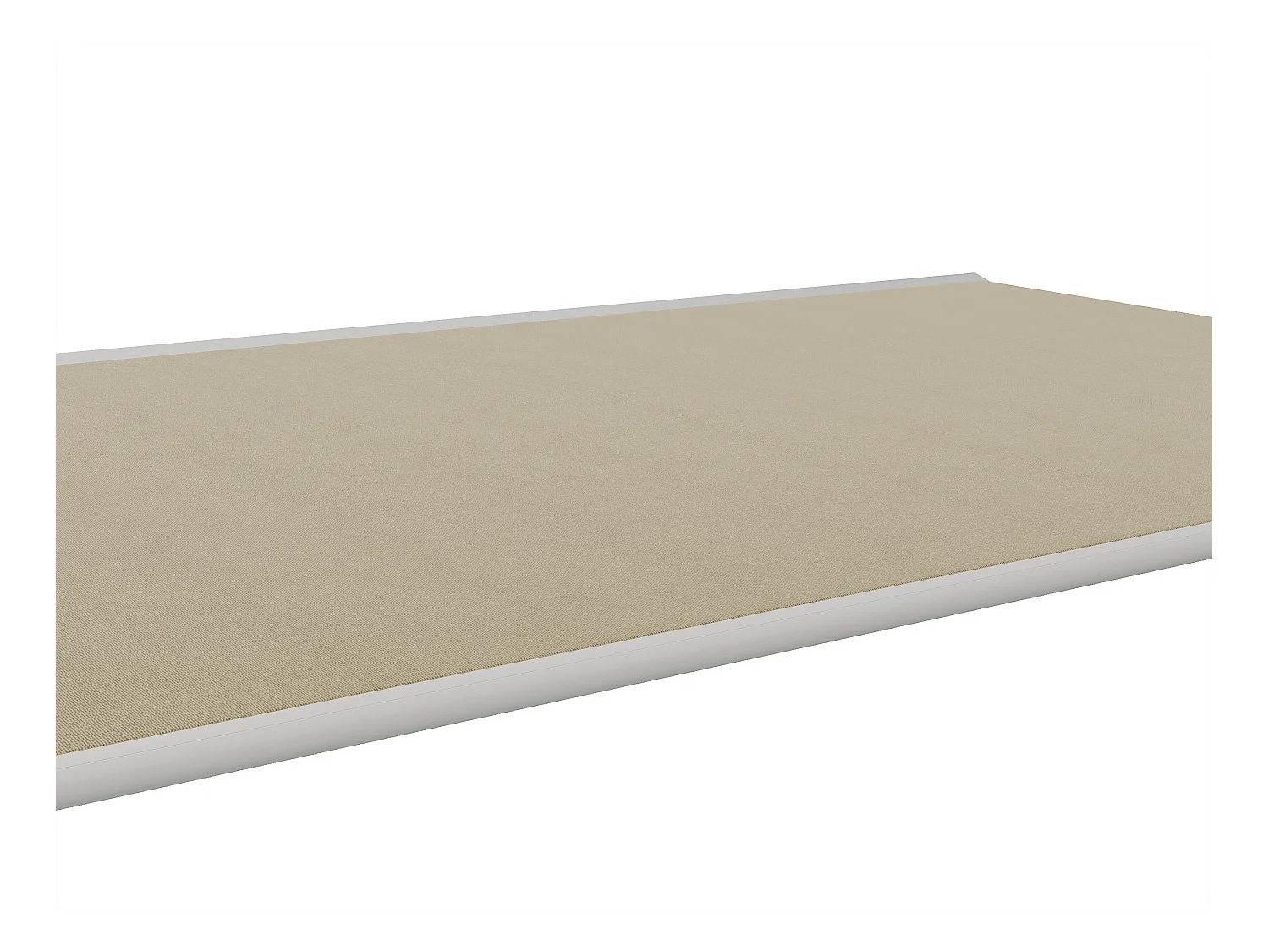 Estore exterior motorizado com LEDs e caixa integral 5 x 3,5 m tela acrílica bege - GALAXA