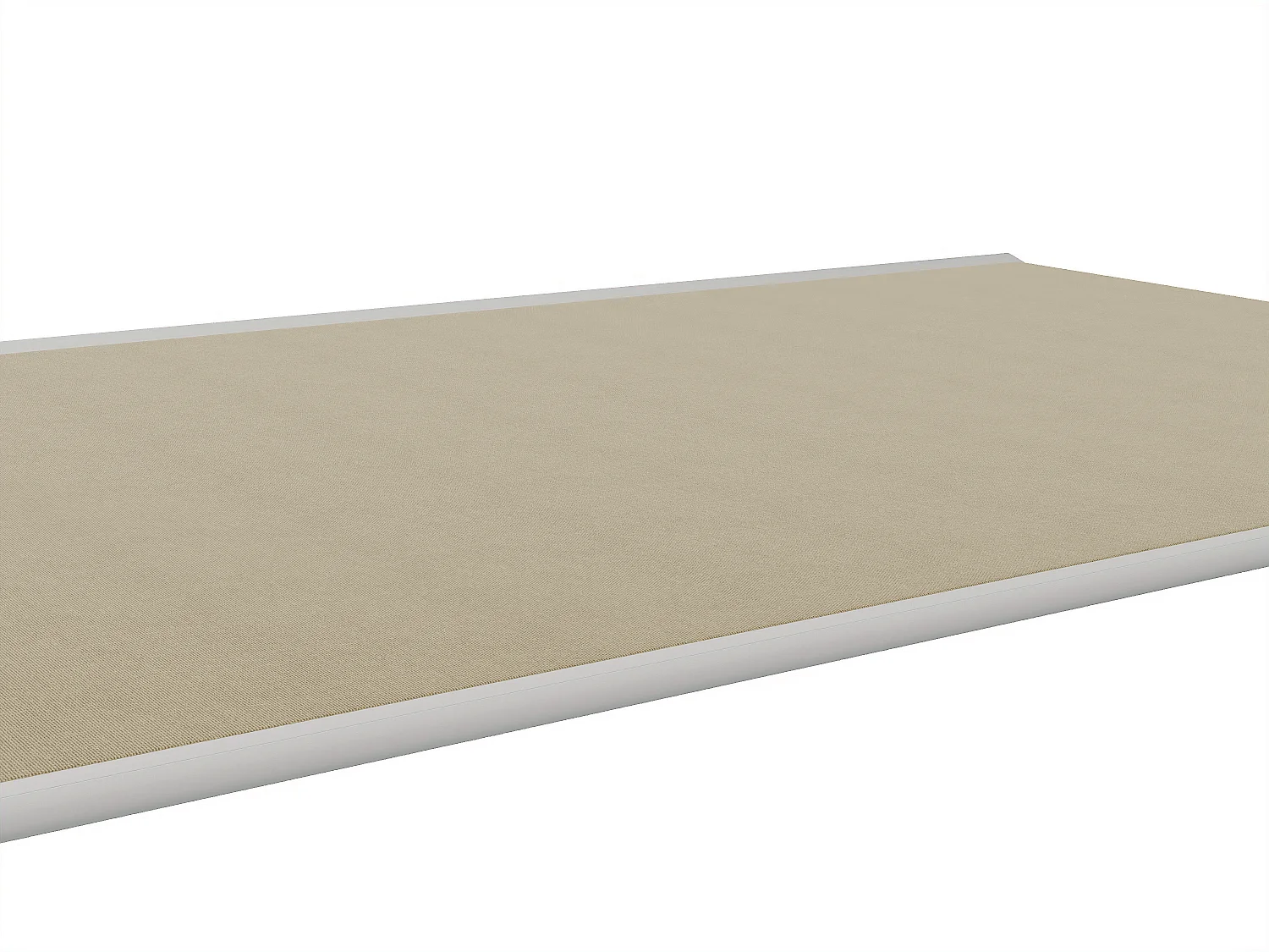 Elektrische Markise mit LED-Beleuchtung & Vollkassette - 5 x 3,5 m - Acrylstoff - Beige - GALAXA