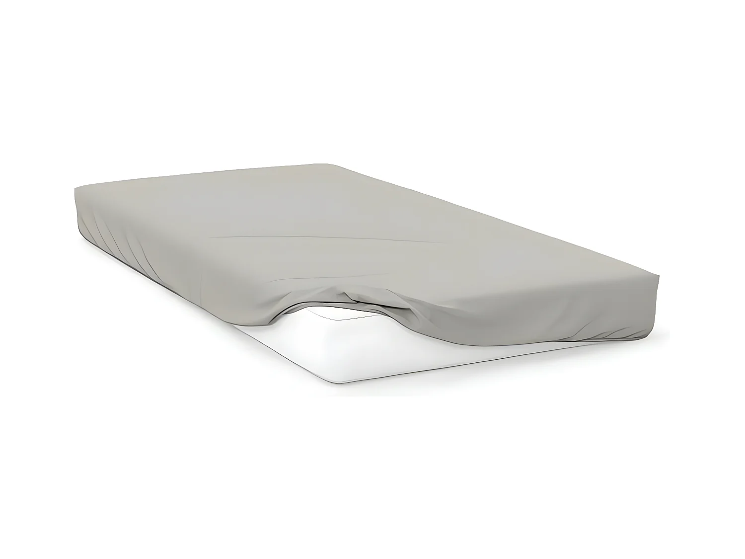 Bajera ajustable de algodón 57 hilos 160x200 cm Lino UNI