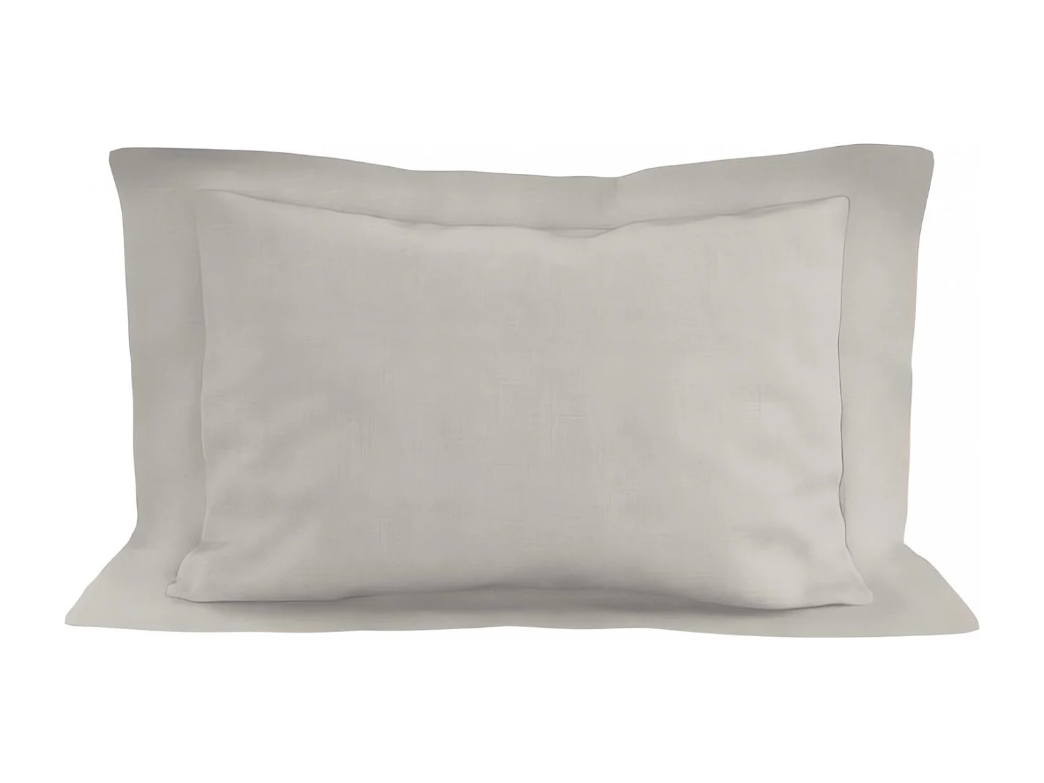 Funda de almohada de algodón 57 hilos 50x70 cm UNI lino