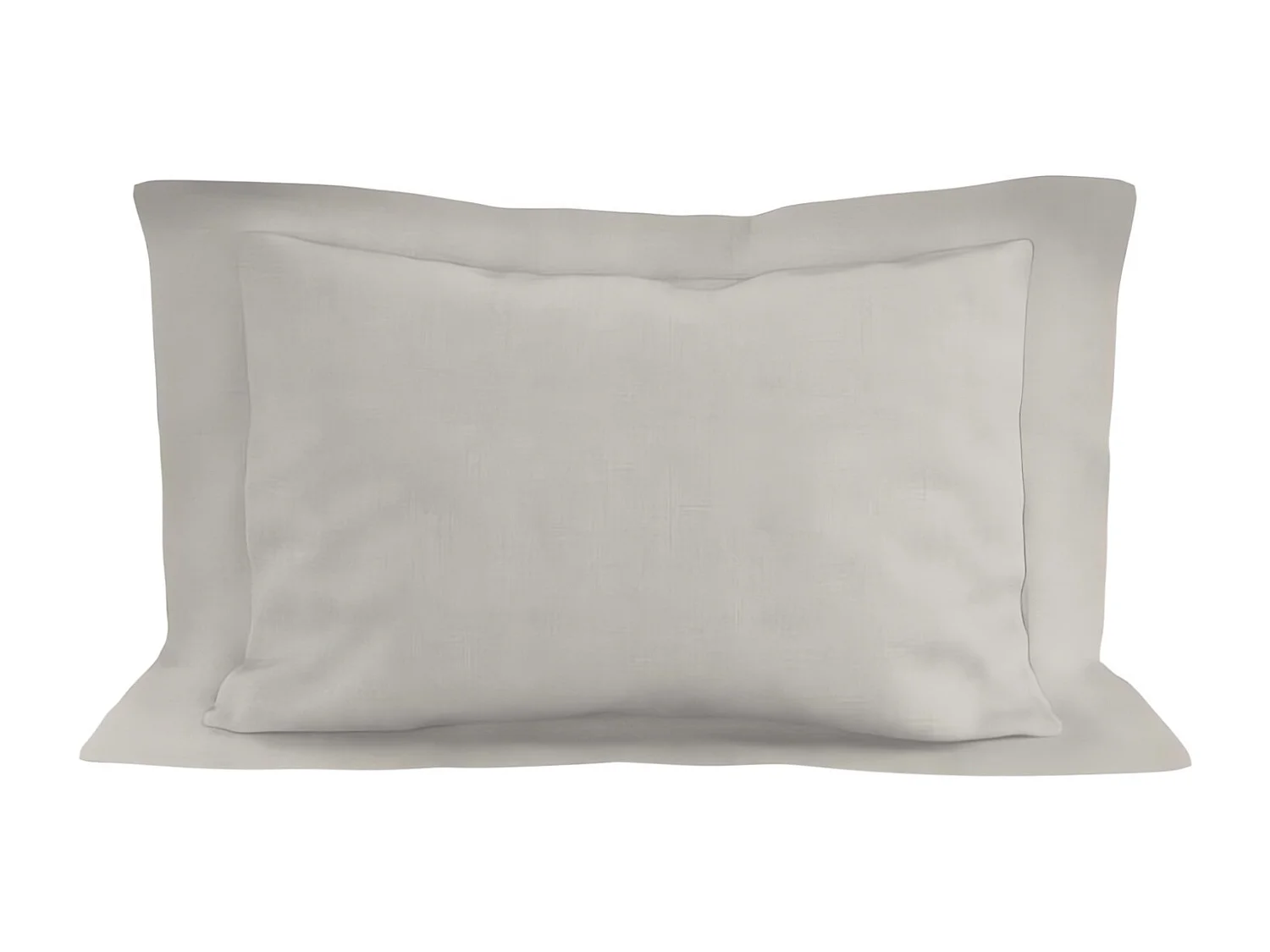 Funda de almohada de algodón 57 hilos 50x70 cm LISO lino