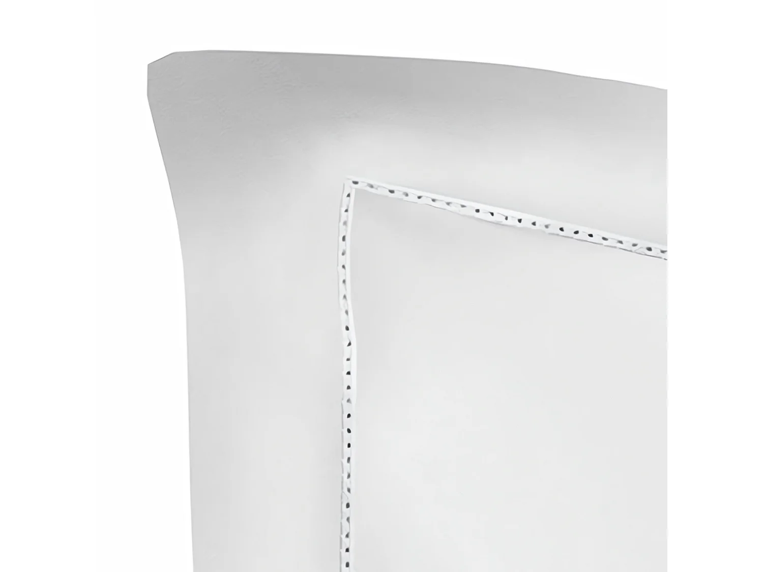 Funda de almohada de algodón 63x63 cm PERCALE blanco