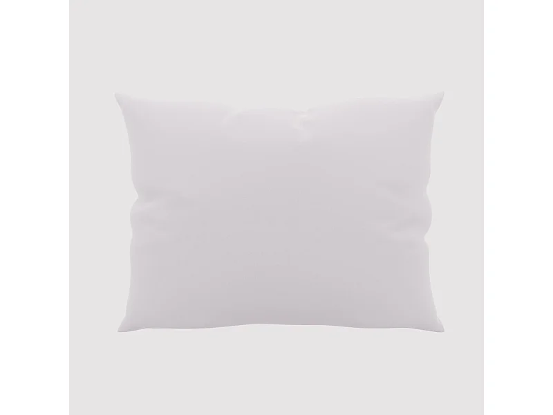 Taie d'oreiller unie 50x70 cm ZZZ blanc