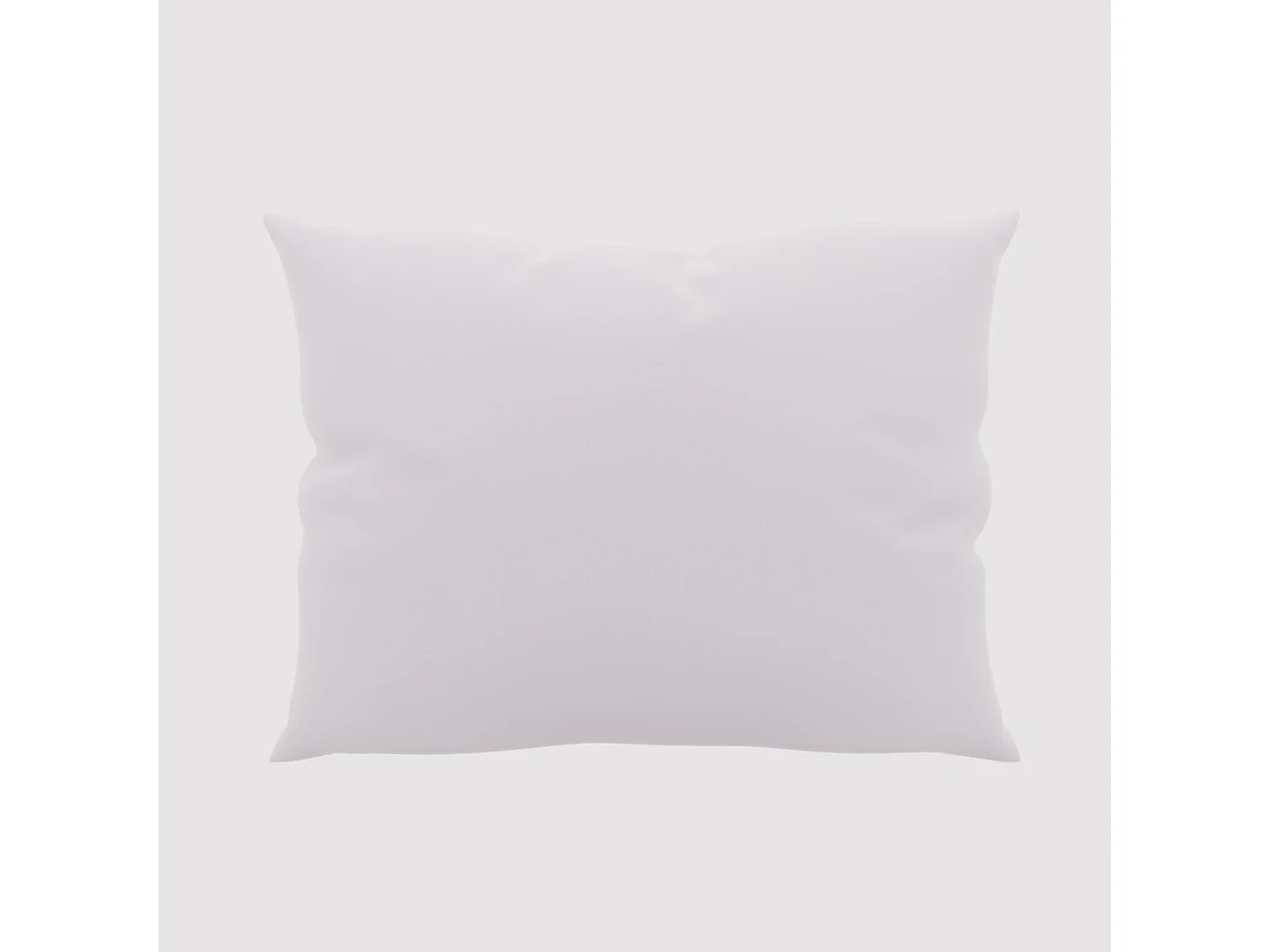 Taie d'oreiller unie 50x70 cm ZZZ blanc