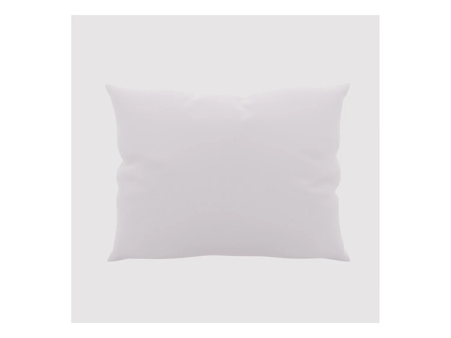 Taie d'oreiller unie 50x70 cm ZZZ blanc