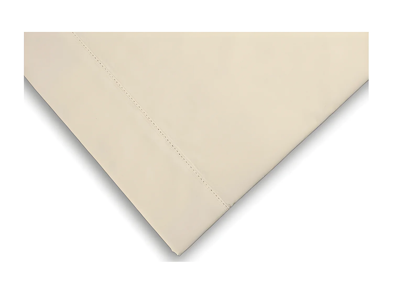 Funda de almohada americana de algodón percal 50x75 cm CAMILLE crudo, por Songe de Camille