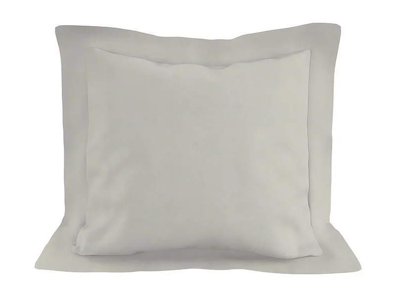 Funda de almohada de algodón 57 hilos 63x63 cm Lino UNI