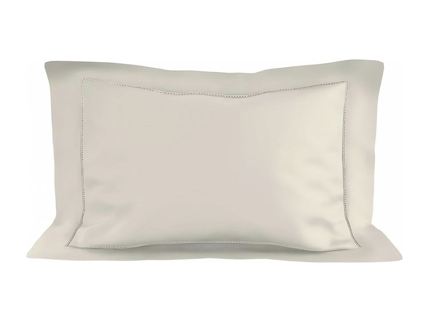 Taie d'oreiller en coton 50x75 cm PERCALE ecru, par Soleil d'ocre
