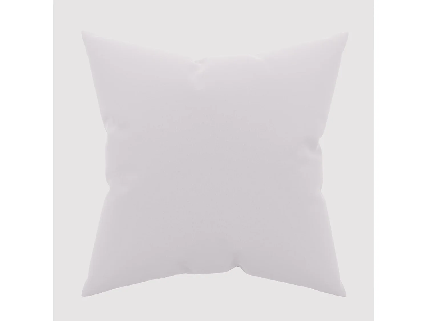 Funda de almohada lisa 63x63 cm ZZZ blanco