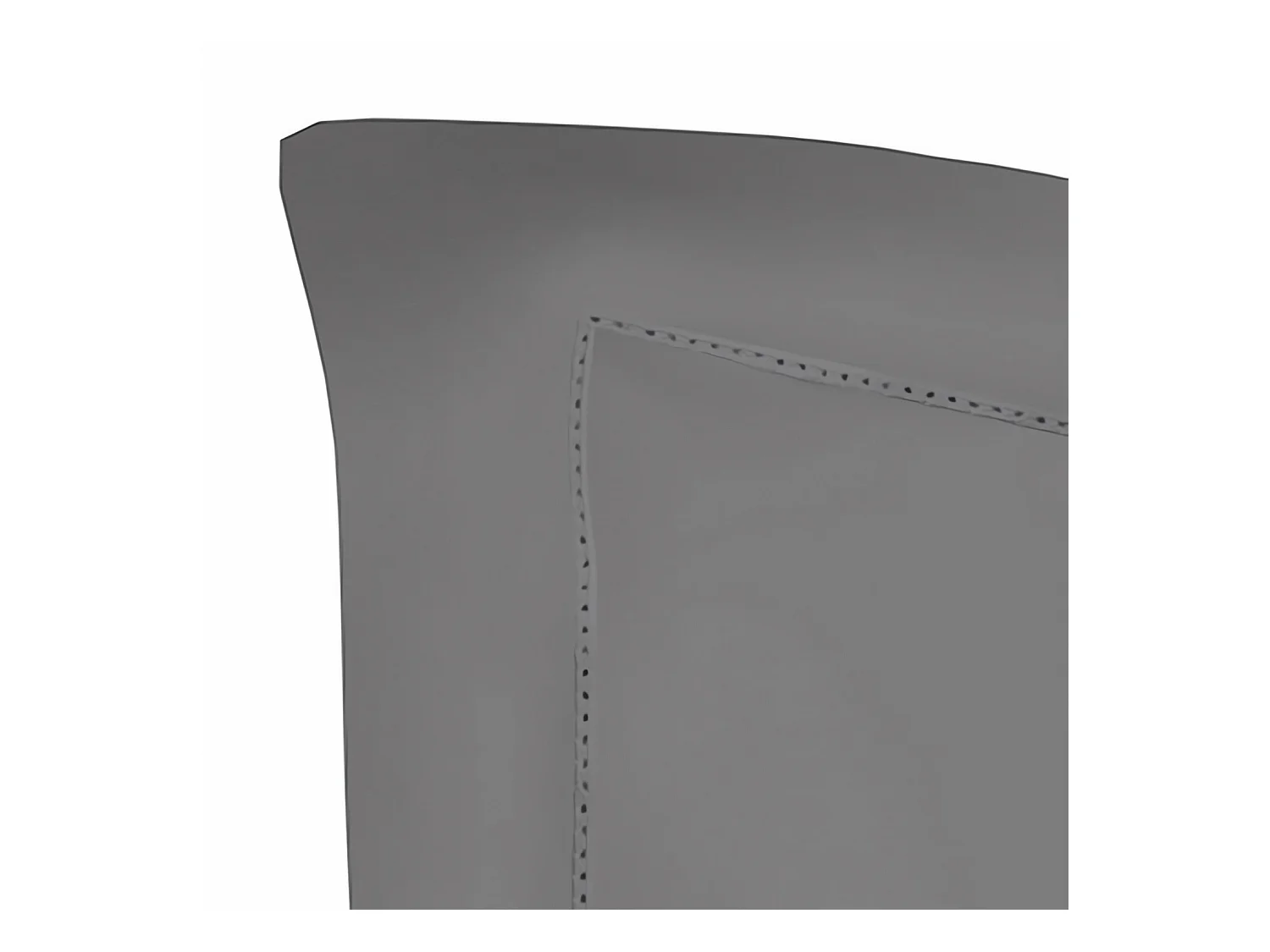 Funda de almohada de algodón 63x63 cm PERCALE gris