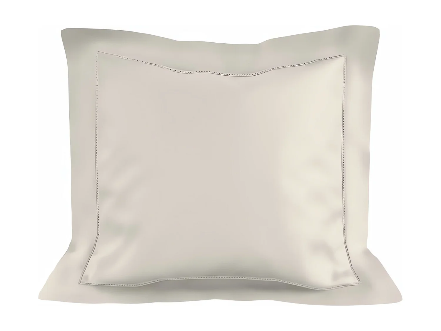 Funda de almohada de algodón 63x63 cm PERCALE ecru