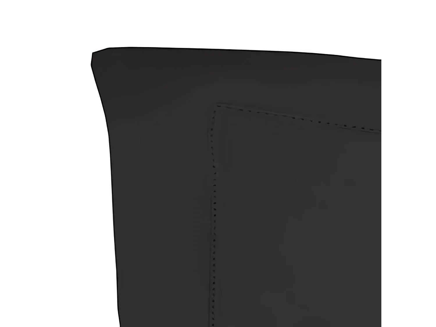 Funda de almohada de algodón 50x75 cm PERCALE antracita