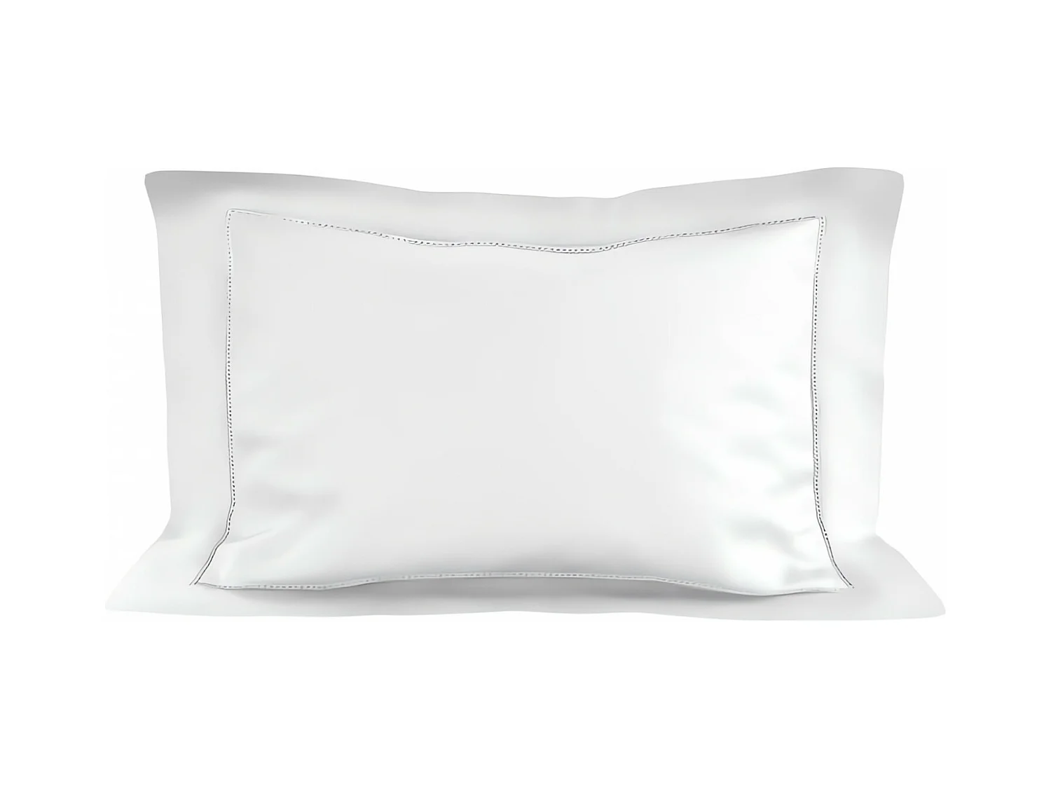 Taie d'oreiller en coton 50x75 cm PERCALE blanc, par Soleil d'ocre
