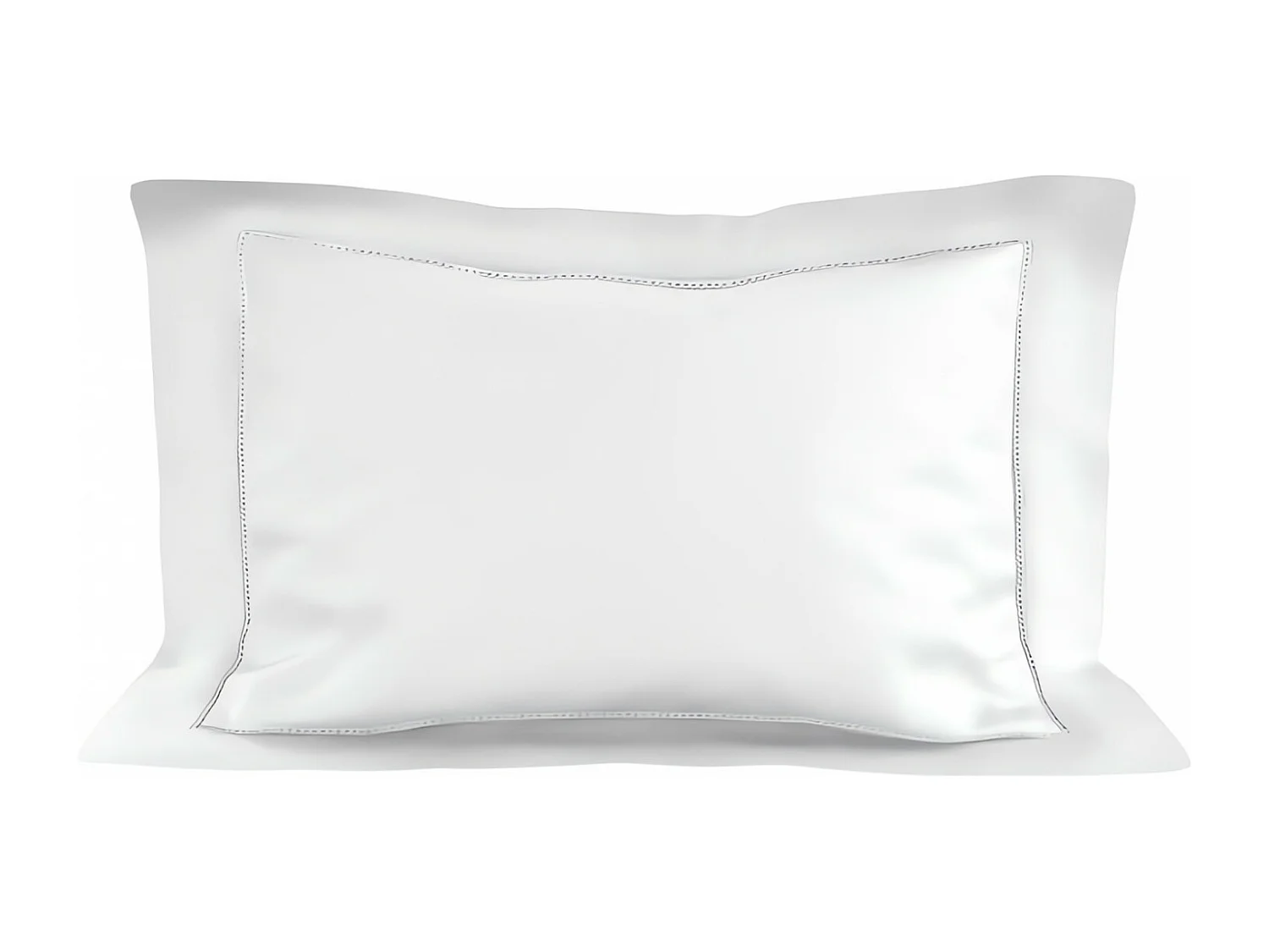 Taie d'oreiller en coton 50x75 cm PERCALE blanc, par Soleil d'ocre