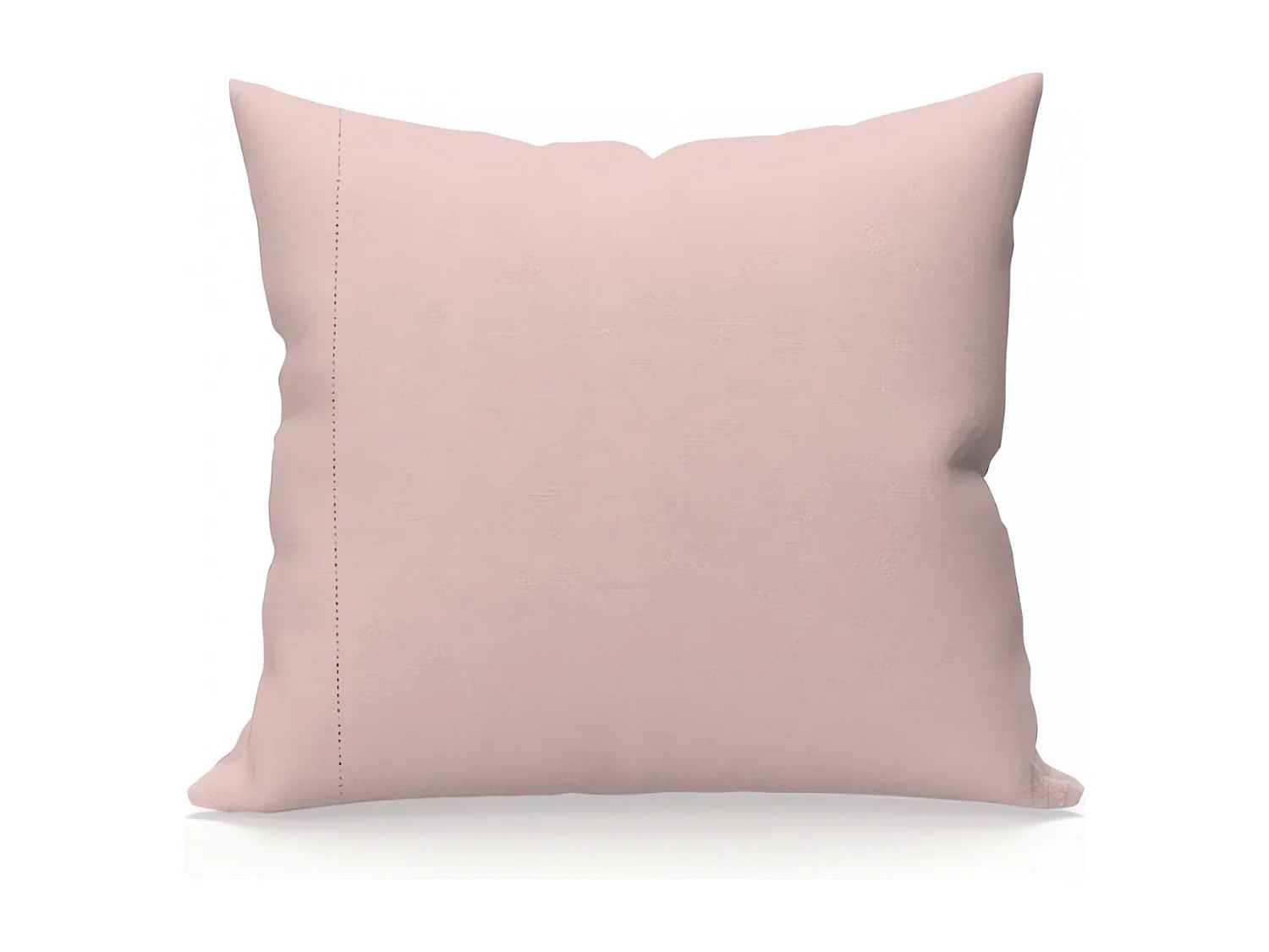 Funda de almohada de algodón percal 65x65 cm CAMILLE rosa, de songe de camille