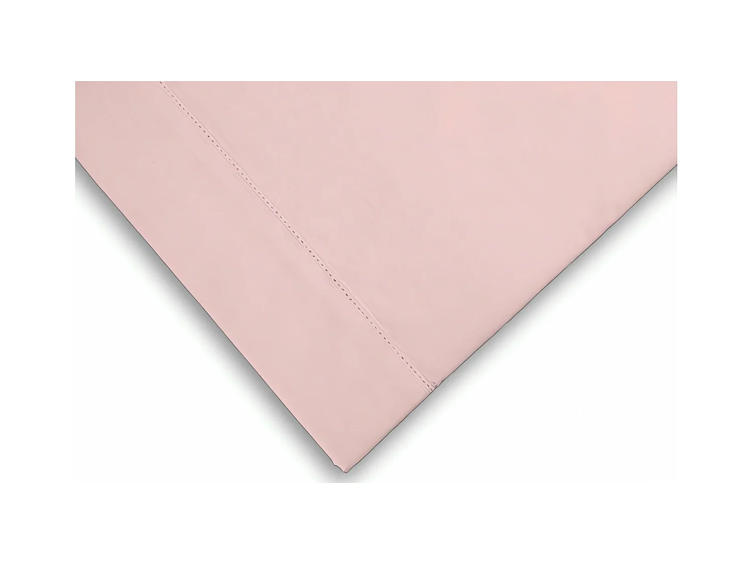 Funda de almohada de algodón percal 65x65 cm CAMILLE rosa, de songe de camille