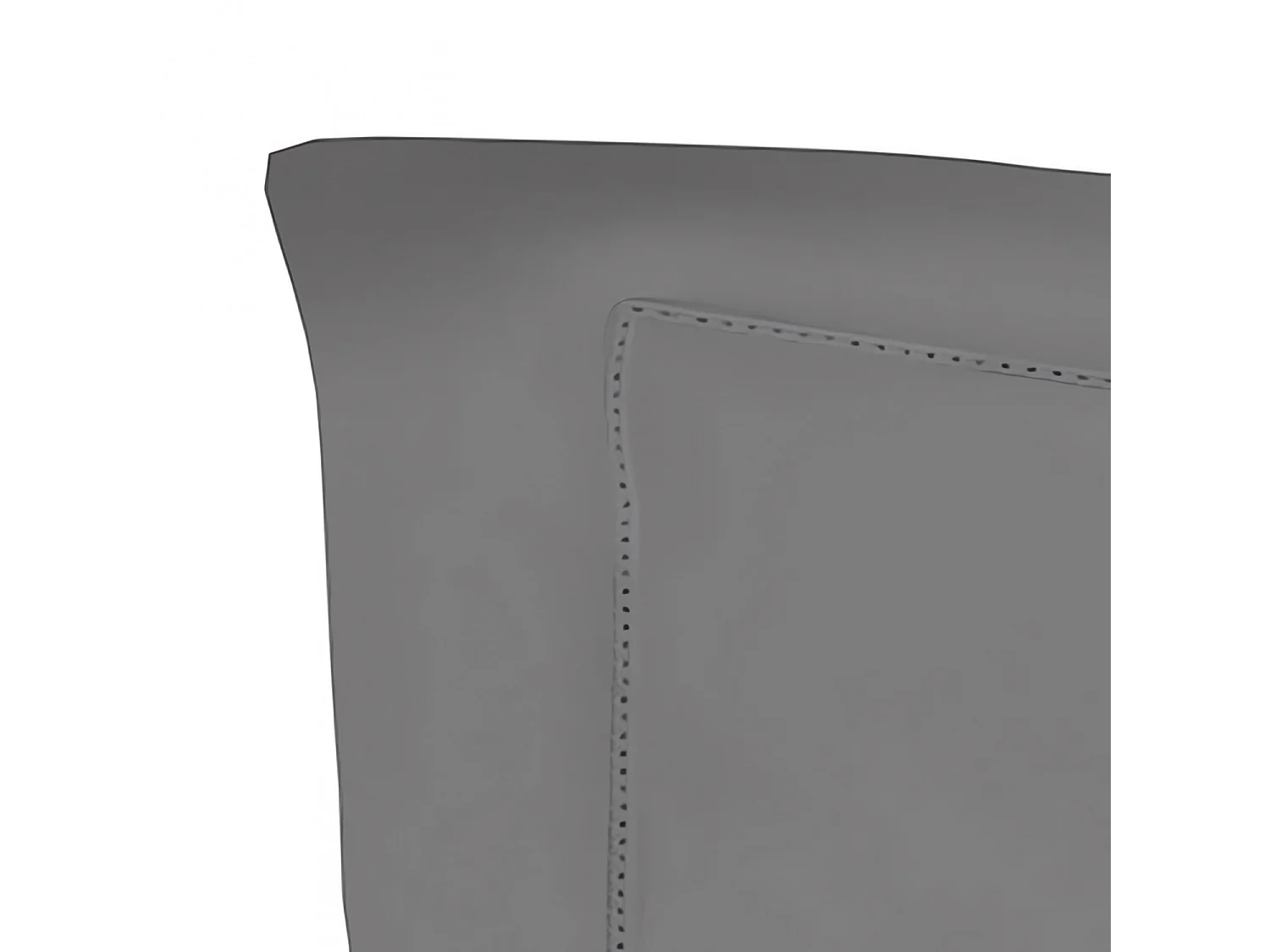 Taie d'oreiller en coton 50x75 cm PERCALE gris, par Soleil d'ocre